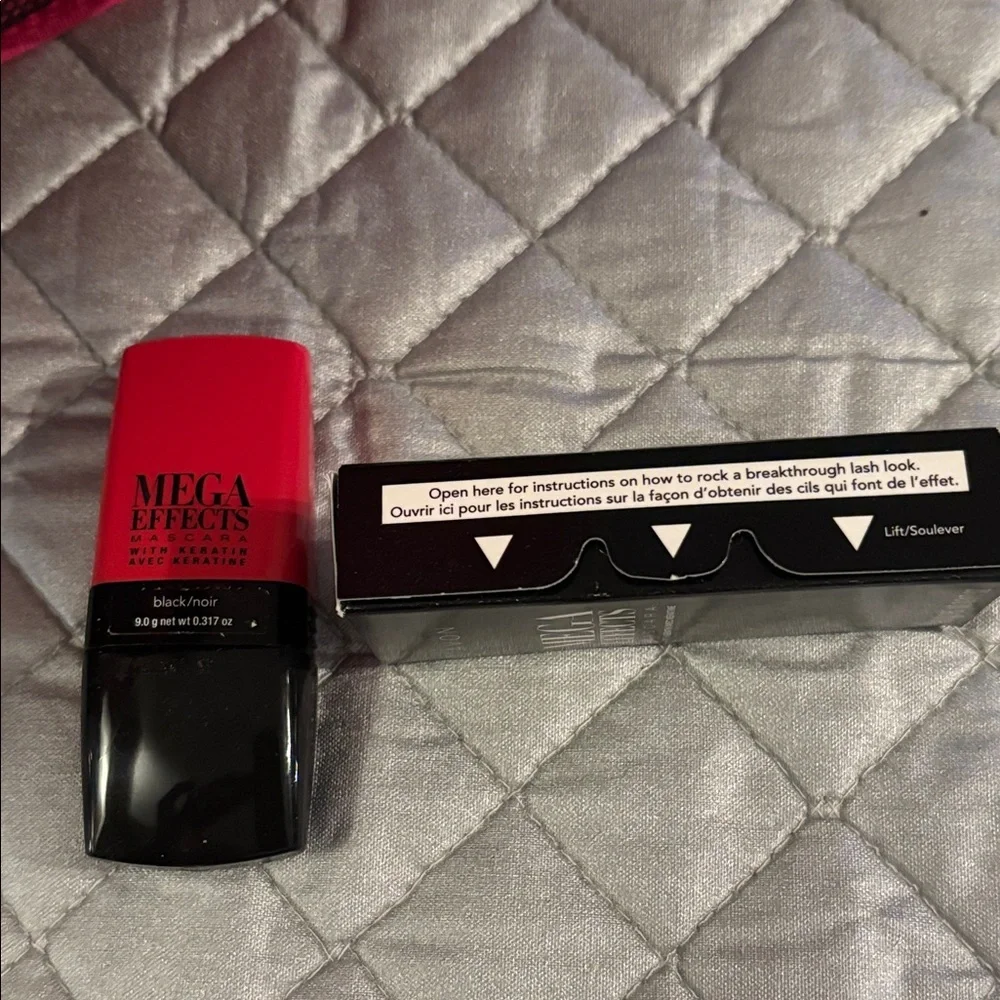 Avon Mega Effects Mascara in Bold Red and Black, new, never used.